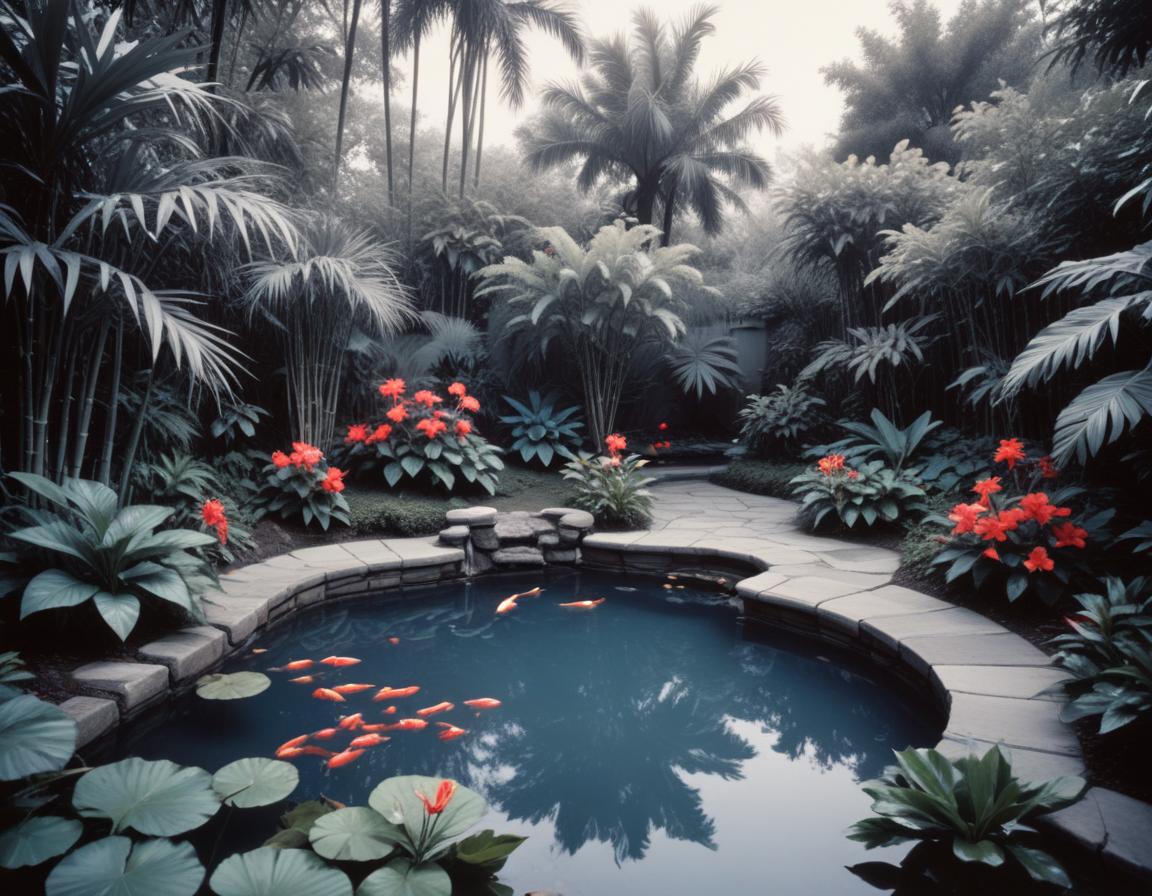 Beautiful landscape design background